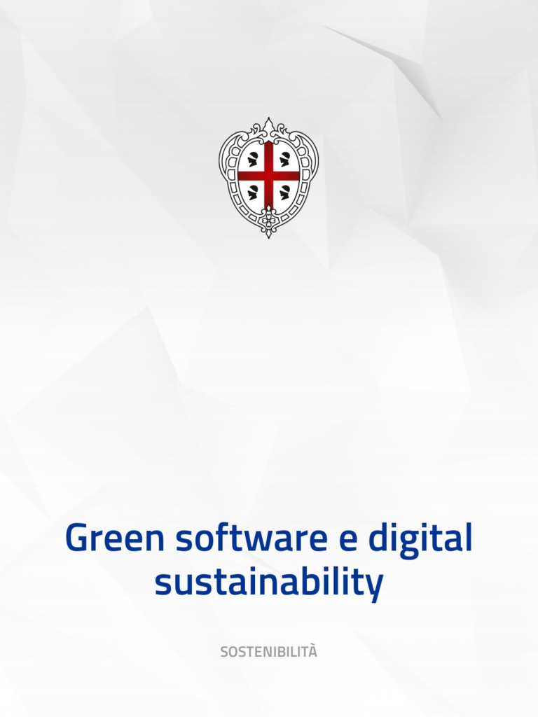 Green software e digital sustainability