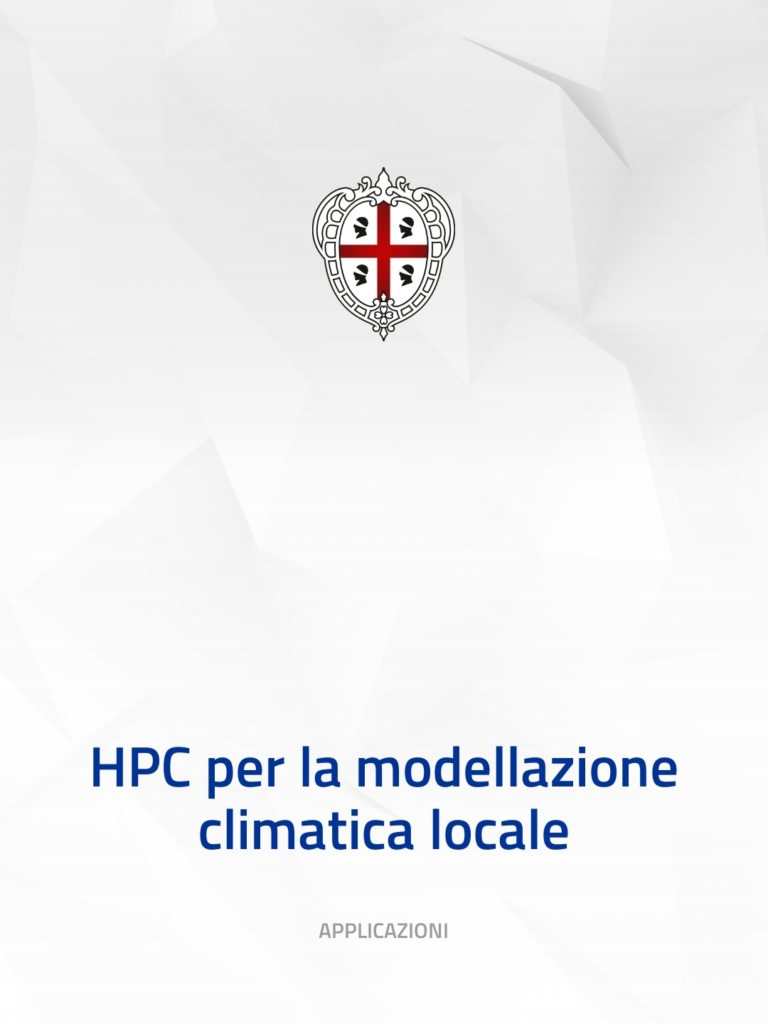 HPC per la modellazione climatica locale