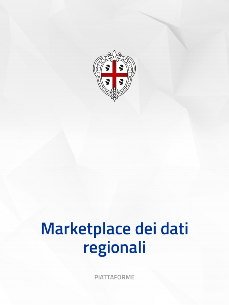 Marketplace dei dati regionali